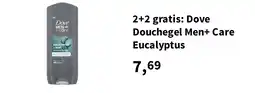Plein.nl 2+2 gratis: Dove Douchegel Men+ Care Eucalyptus aanbieding