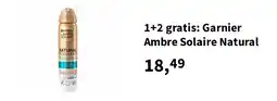 Plein.nl 1+2 gratis: Garnier Ambre Solaire Natural aanbieding