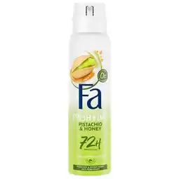Kruidvat Fa Fresh+Dry Pistachio & Honey Anti-Perspirant Spray aanbieding