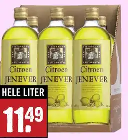 Dirck 3 Gijsbrecht van Aemstel Citroen Jenever HELE LITER aanbieding