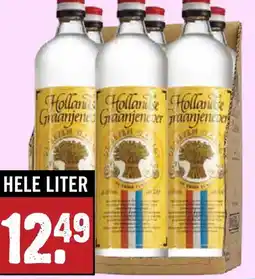 Dirck 3 De Zeven Granen Hollandse Graanjenever HELE LITER aanbieding