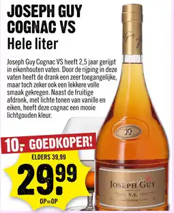 Dirck 3 Joseph Guy VS Cognac 100 cl aanbieding