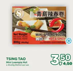 Amazing Oriëntal TSING TAO Mini Loempia Hot aanbieding