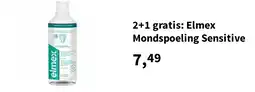 Plein.nl 2+1 gratis: Elmex Mondspoeling Sensitive aanbieding