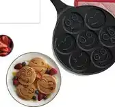 Bol.com Qoock Pannekoekenpan - Emoji vorm - 26 Cm - Vaatwasser Bestendig aanbieding