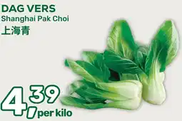 Amazing Oriëntal Dag vers Shanghai Pak Choi aanbieding