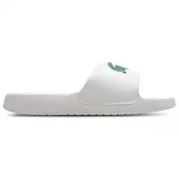 Foot Locker Lacoste Serve 1.0 Slippers en Sandalen Heren - Wit - Maat 39.5 - Plastic aanbieding