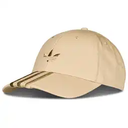 Foot Locker Adidas 3 stripes Petten Unisex - Beige - Maat 56-58cn - Katoen aanbieding
