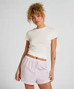 Hunkemoller Hunkemöller Heart Pyjama Short Roze aanbieding