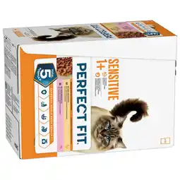 Zooplus Perfect Fit Sensitive 1+ - Kip & Zalm (12 x 85 g) aanbieding