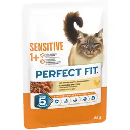 Zooplus Perfect Fit Sensitive 1+ - Kip (12 x 85 g) aanbieding