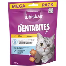 Zooplus Whiskas Dentabites - met Kip 120 g aanbieding