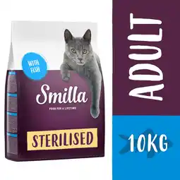 Zooplus 10 kg Smilla Adult Sterilised Fish Kattenvoer aanbieding