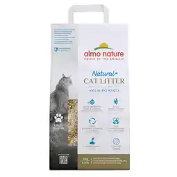 Zooplus 2,5 kg + 2,5 kg of 4 kg + 4 kg gratis! Almo Nature kattenbakvulling - Dubbelpak: 2 x 4 kg aanbieding