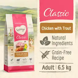 Zooplus Feringa Adult Duo kip met forel - Nieuw recept 6,5 kg aanbieding