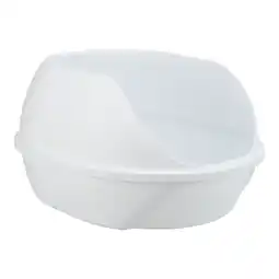 Zooplus Trixie kattenbak Simao witte kat aanbieding