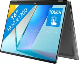 Coolblue ASUS Vivobook 16 Flip OLED Copilot+ PC TP3607SA-SI099W aanbieding