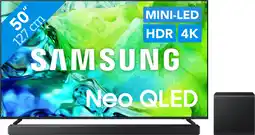 Coolblue Samsung Neo QLED 50 QN80H (2026) + Samsung HW-QS700F (2025) aanbieding