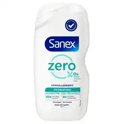 De Online Drogist Sanex Zero Hydrating Douchegel - Normale Huid aanbieding