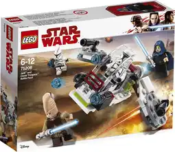 Bol.com LEGO Star Wars Jedi en Clone Troopers Battle Pack - 75206 aanbieding