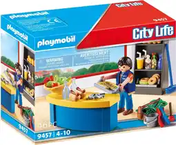 Bol.com PLAYMOBIL City Life Schoolconciërge met kiosk - 9457 aanbieding