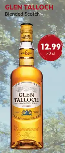 uw topSlijter Glen Talloch Blended Scotch aanbieding