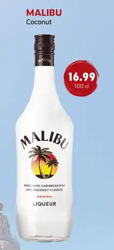 uw topSlijter Malibu Coconut aanbieding
