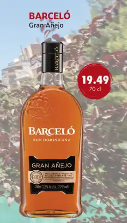uw topSlijter Barceló Gran Añejo aanbieding