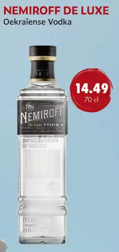 uw topSlijter Nemiroff De Luxe Vodka aanbieding
