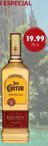 uw topSlijter Jose Cuervo Especial Tequila Reposado aanbieding