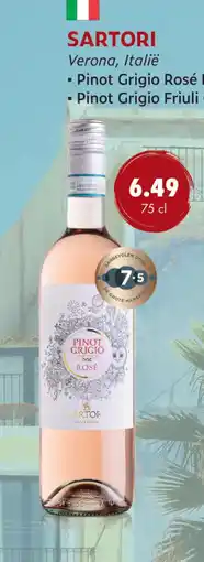 uw topSlijter Sartori Pinot Grigio Rosé aanbieding