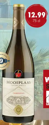 uw topSlijter Mooiplaas Chardonnay aanbieding