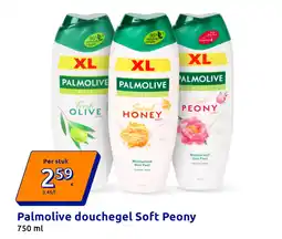 Action Palmolive douchegel Soft Peony aanbieding