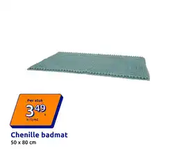 Action Chenille badmat aanbieding