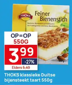 Butlon Thoks klassieke duitse bijensteekt taart aanbieding