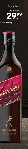 Mitra Johnnie Walker Black Ruby | 70 CL aanbieding