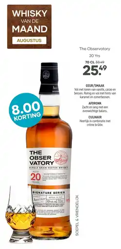 Mitra The Observatory 20 Yrs aanbieding