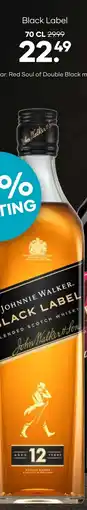 Mitra Johnnie Walker Black Label | 70 CL aanbieding