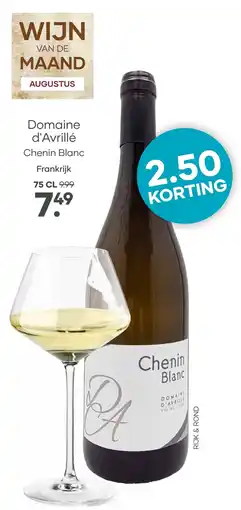 Mitra Domaine d'Avrillé Chenin Blanc aanbieding