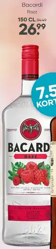 Mitra Bacardi Razz aanbieding