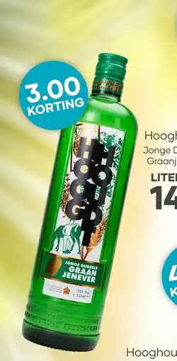 Mitra Hooghoudt Jonge Dubbele Graanjenever | 100 CL aanbieding