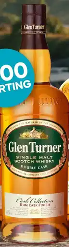 Mitra Glen Turner Rum Double Cask Finish aanbieding
