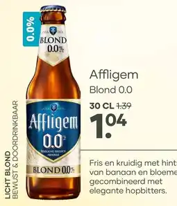 Mitra Affligem Blond 0.0 aanbieding