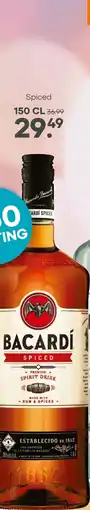 Mitra Bacardi Spiced | 150 CL aanbieding