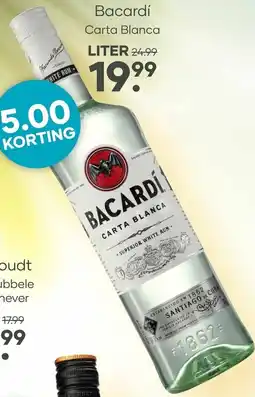 Mitra Bacardi carta blanca aanbieding