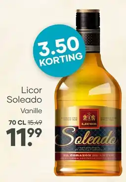 Mitra Licor Soleado Vanille aanbieding