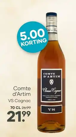 Mitra Comte d'Artim VS Cognac aanbieding