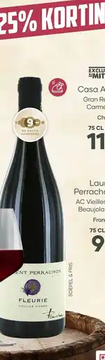 Mitra Laurent Perrachon & Fils AC Vieilles Vignes - Beaujolais Fleurie aanbieding