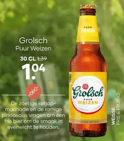 Mitra Grolsch Puur Weizen aanbieding