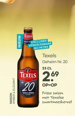 Mitra Texels Geheim Nr. 20 aanbieding